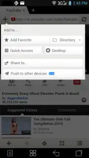 Maxthon browser Screenshot 1
