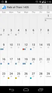 Hijri Calendar Screenshot 7