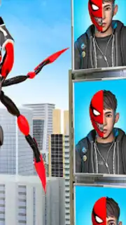 Black Spider Rope Superhero Screenshot 12