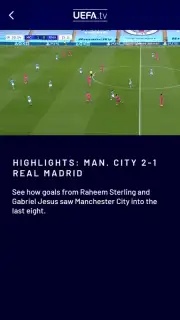 UEFA.tv Screenshot 5