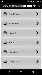 Turkey TV Channels Screenshot 1