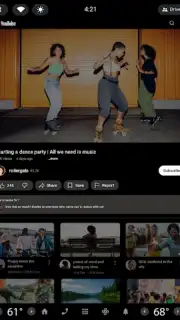 YouTube (Android Auto) Screenshot 4