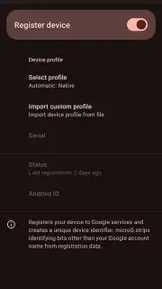 microG Services (GmsCore) Screenshot 5