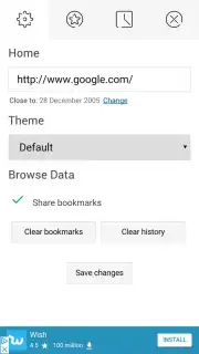 RetroBrowser Screenshot 2