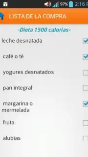 Diets for losing weight Screenshot 13