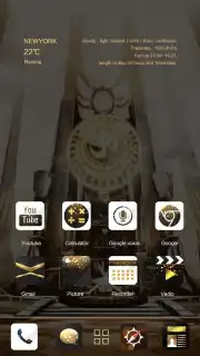 Gold Rush GOLauncher EX Theme Screenshot 4