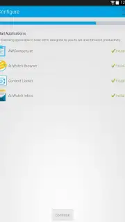 AirWatch Agent Screenshot 4