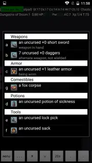 UnNetHack Screenshot 5