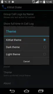 KitKat Dialer Screenshot 2