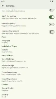 Droid-ify Screenshot 4
