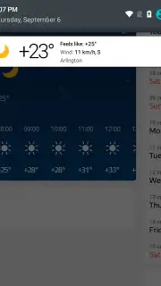 Yandex.Weather Screenshot 5