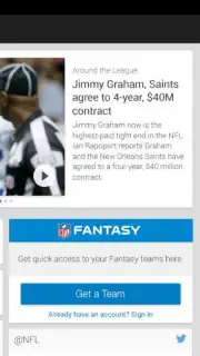 NFL Mobile Screenshot 8