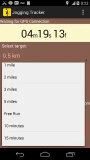 Jogging Tracker Screenshot 4