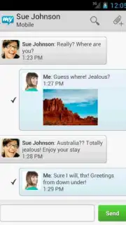mysms - SMS anywhere Screenshot 2