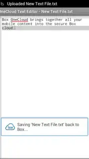 OneCloud Text Editor Screenshot 2