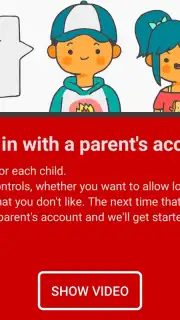 YouTube Kids Screenshot 1
