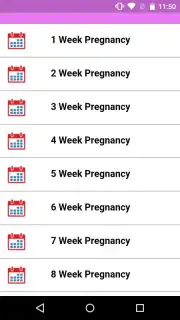 Pregnancy Weekly Screenshot 2