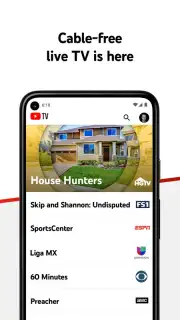YouTube TV Screenshot 1