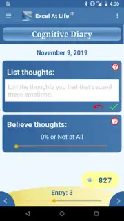 Cognitive Diary CBT Self-Help Screenshot 7