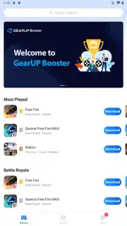 GearUP Booster Screenshot 1