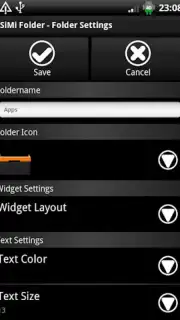 SiMi Folder Widget Screenshot 3