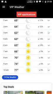 VIP Weather Screenshot 1