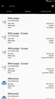 Kiwix offline Screenshot 9