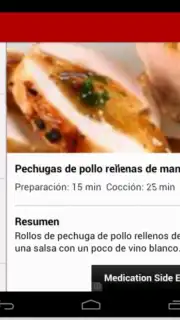 Receta De Pollo Screenshot 2