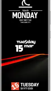 70+ Time Widgets for KWGT Screenshot 2
