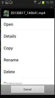 File Selector/Explorer Screenshot 3
