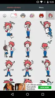 Emoji Stickers for chat Apps Screenshot 4