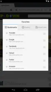 Du Browser for Tablet Screenshot 4