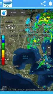 Radar meteorologico y seguimiento de tormentas Screenshot 3