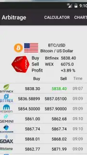 Crypto Arbitrage Screenshot 4