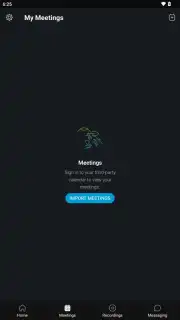 WebEx Meetings Screenshot 3