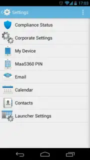 MaaS360 MDM for Android Screenshot 5