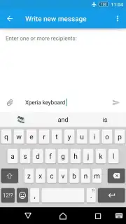 Teclado Xperia Screenshot 7