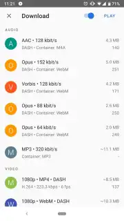 GetTube - YouTube Downloader Screenshot 4