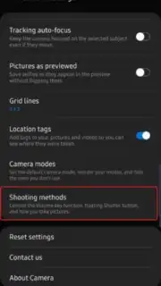 Samsung Camera Screenshot 3