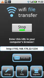 WiFi File Transfer Screenshot 2