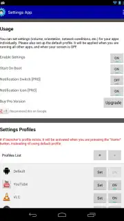 Settings App Screenshot 3