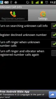 Unknown Call Info. Screenshot 6