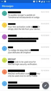 Messenger Home Screenshot 2