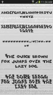 Style Free Font Theme Screenshot 6