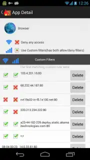 NoRoot Firewall Screenshot 4