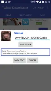 Video Downloader for Twitter Screenshot 1
