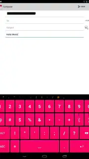 Pink Keyboard Screenshot 15
