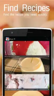 Ice Cream Recipes Screenshot 2