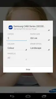 Samsung Print Service Plugin Screenshot 13