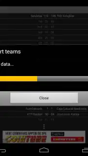 Basketball Livescore Widget Screenshot 1